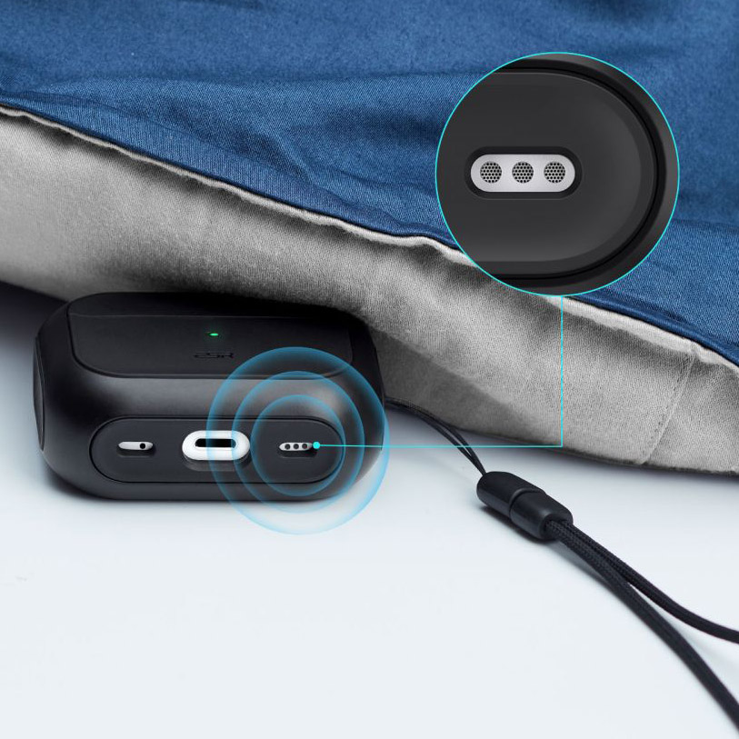 Etui ESR Orbit HaloLock MagSafe do AirPods Pro 1 / 2, czarne